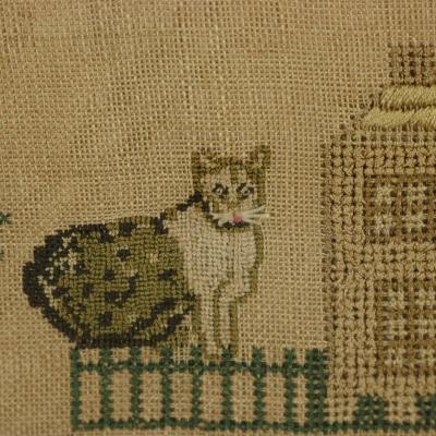 Antique Sampler 1834 By Mary Thornhill