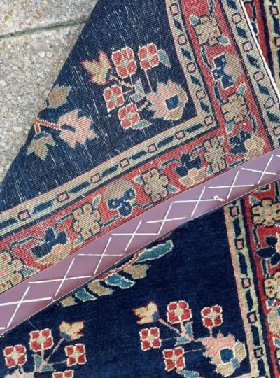 Antique Sarouk Mohajeran Oriental Rug c 1910