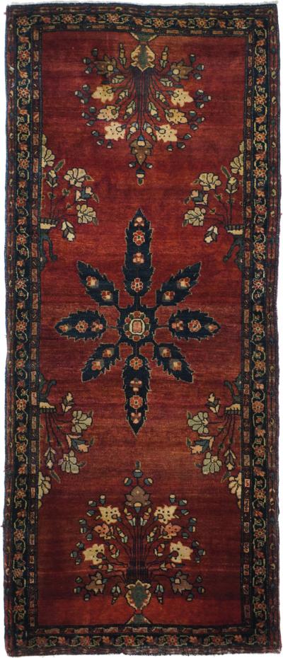 Antique Sarouk Rug 2 1 x 4 10 