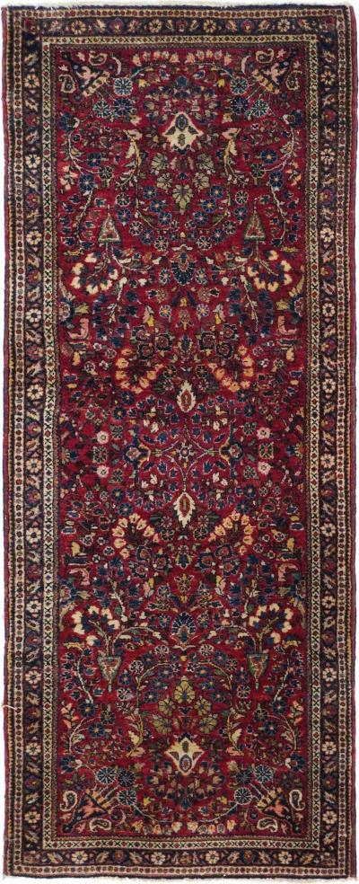 Antique Sarouk Rug 2 6 x 6 3 