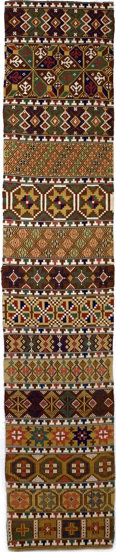 Antique Scandinavian Textile Kilim Rug 1 11 x 9 7 