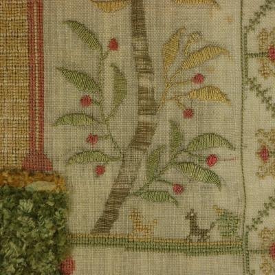 Antique Scottish Sampler 1805 by Eliza McKune
