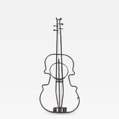 Antique Sculpture Violin