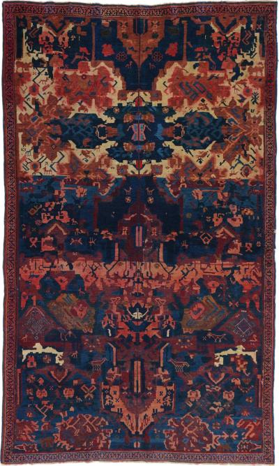 Antique Seikhour Rug 4 4 x 7 2 