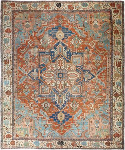 Antique Serapi Rug 10 6 x 12 6 