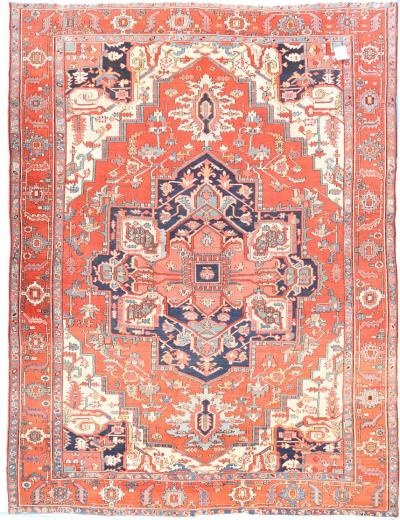 Antique Serapi Rug 10 x 12 3 