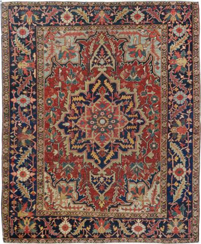 Antique Serapi Rug 410 x 60