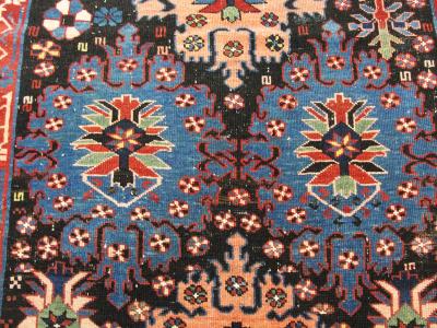 Antique Seychour Caucasian Rug 38 x 57 