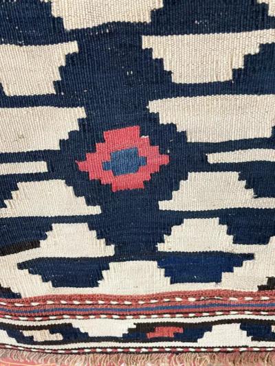 Antique Shahsavan Kilim Rug c 1900s