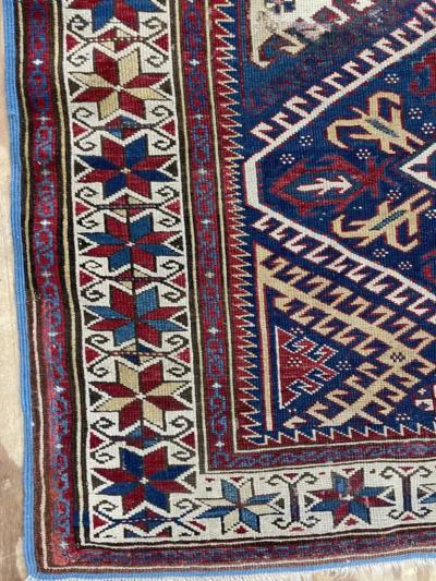 Antique Shirvan Caucasian Runner AS IS
