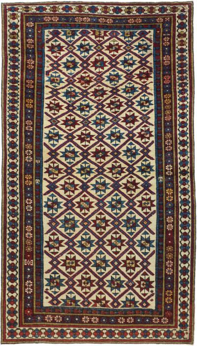 Antique Shirvan Rug 2 6 x 4 5 