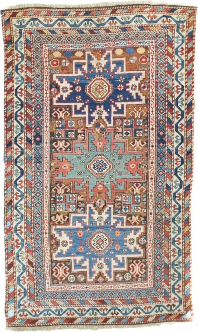 Antique Shirvan Rug 32 x 53