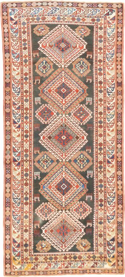 Antique Shirvan Rug 4 x 9
