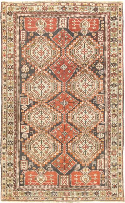 Antique Shirvan Rug 47 x 74