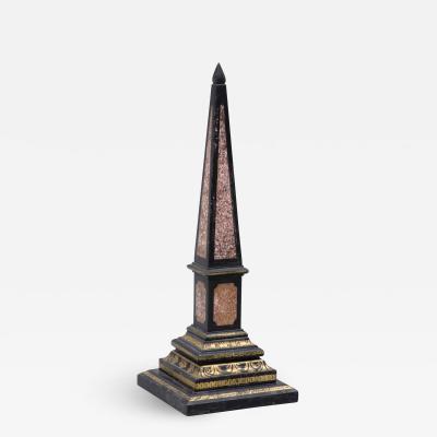 Antique Slate Obelisk Circa 1840