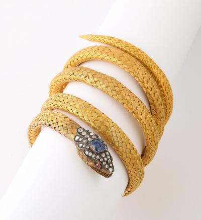 Antique Snake Bracelet