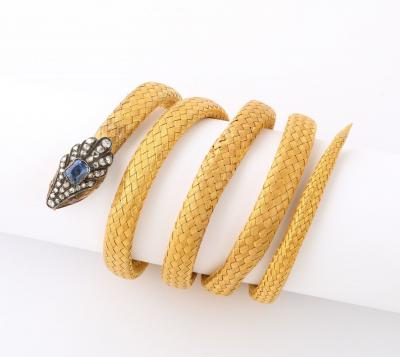 Antique Snake Bracelet