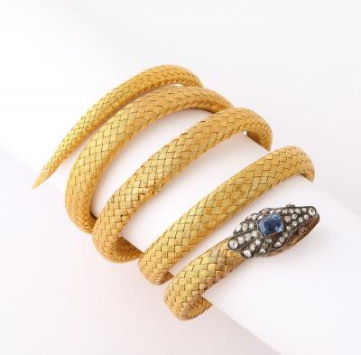 Antique Snake Bracelet