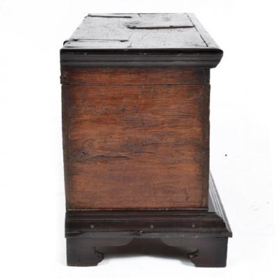 Antique Spanish Colonial Rosewood and Ebony Document Box 18th C Spain