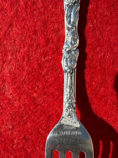 Antique Sterling Silver 6 Fork 34 35g