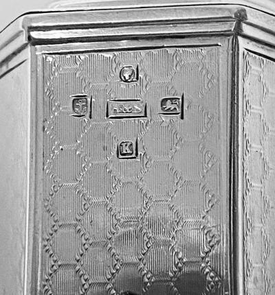 Antique Sterling Silver Pagoda Pepper Castor Birmingham 1859