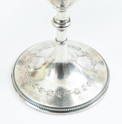 Antique Sterling Silver Set Six Barware Drinking Cups 