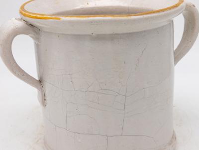 Antique Stoneware Urn Italy Early 20th C 