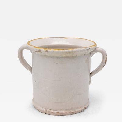 Antique Stoneware Urn Italy Early 20th C 