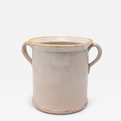 Antique Stoneware Urn Italy Early 20th C 