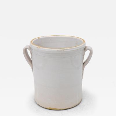 Antique Stoneware Urn Italy Early 20th C 