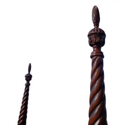 Antique Style 4 Poster Bed