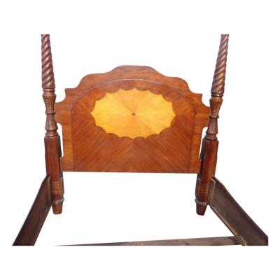 Antique Style 4 Poster Bed