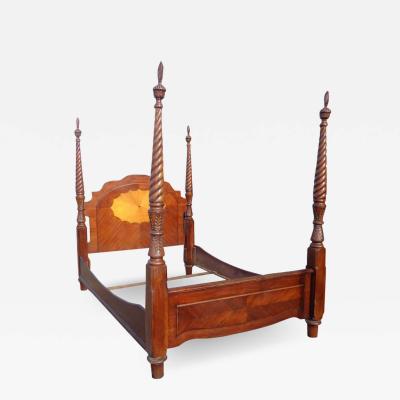 Antique Style 4 Poster Bed