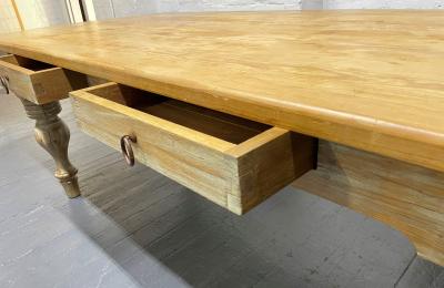 Antique Style Pine Farm Table