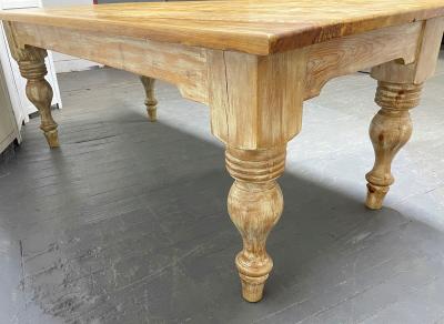 Antique Style Pine Farm Table