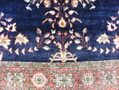 Antique Super Fine Feraghan Sarouk Rug 31 x 48