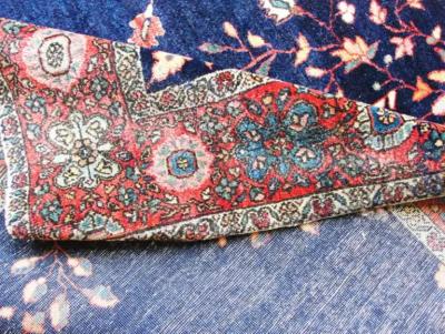 Antique Super Fine Feraghan Sarouk Rug 31 x 48