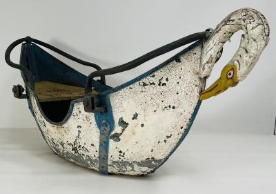 Antique Swan swing set 