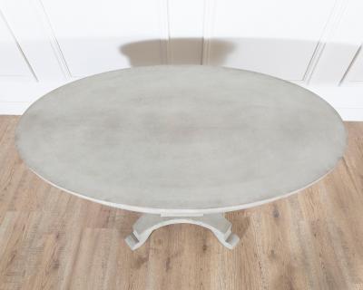 Antique Swedish Oval Painted Center Table circa 1900 1910
