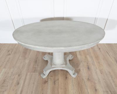 Antique Swedish Oval Painted Center Table circa 1900 1910