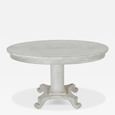 Antique Swedish Oval Painted Center Table circa 1900 1910