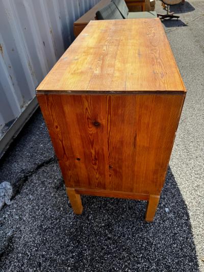 Antique Swedish Pine 3 Drawer Chest