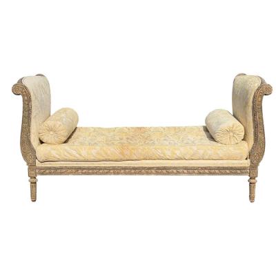 Antique Swedish R camier Style Chaise Daybed Sofa