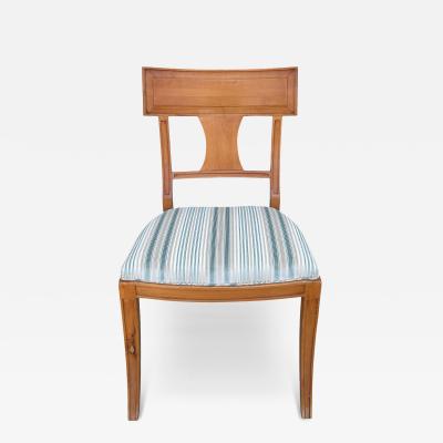 Antique Swedish Regency Klismos Side Chair 1 of 3