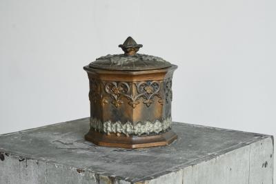 Antique Tabacco Pot Late 19th Century