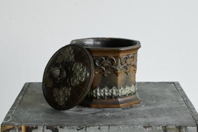 Antique Tabacco Pot Late 19th Century