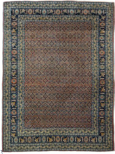 Antique Tabriz Rug 4 8 x 6 3 