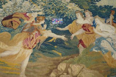 Antique Tapestry 9 4 x 14 10 