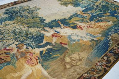 Antique Tapestry 9 4 x 14 10 