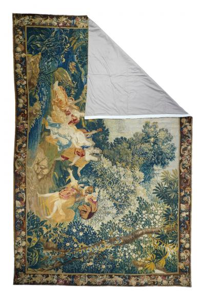 Antique Tapestry 9 4 x 14 10 